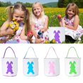 thumbnail image 4 of La bolsa de asas, cesta de Pascua empaqueta el diseño aerodinámico de la cesta de Pascua de la bolsa de asas del conejito de los niños de los niños, 4 of 4