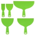 thumbnail image 1 of Unique Bargains Ensemble de Grattoirs à Pâte 2 Pieds 4 Pieds 6 Pieds 8 Pieds 10 Pieds Couteau à Pâte en Plastique Flexible Ensemble 5-en-1, 1 of 5