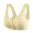 thumbnail image 2 of Jsaierl Women's Lace Bras Wireless Push Up T-shirt Bras Seamless Full Coverage Bralettes Flex Fit Everyday Full Figure Bras Front Closure, 2 of 3
