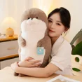 thumbnail image 4 of Peluche de león marino, Animal de peluche, nutria marina, muñeco suave, almohada para dormir, cojín para sofá, regalo de cumpleaños y Navidad278, 4 of 5