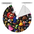 thumbnail image 2 of Yiaed Mario Print Christmas Tree Skirt , Tree SkirtsTree Mat for Christmas Winter Holiday Indoor Decorations-36", 2 of 7