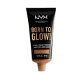 thumbnail image 2 of NYX Professional Makeup Born To Glow Naturally Radiant Foundation, Medium Coverage, Honey, 2 of 6