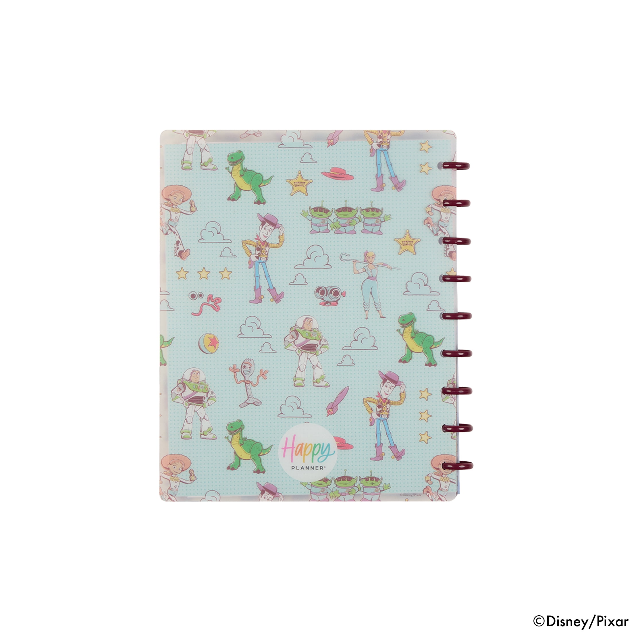 The Happy Planner Toy Story Reach For The Sky Classic Dated Planner (7" x 9.25"), 15 Month October 2025-December 2026, Disc Bound