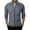 Dark Gray, variant on Mlzmgr Long Sleeve Shirts for Men Full Zipper up Collared Neck Knit Breathable Warm Outdoor Tops Fall Trendy