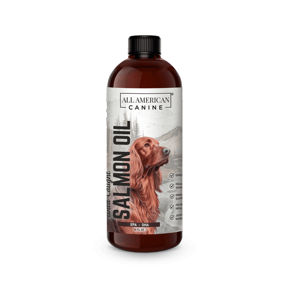 All American Canine Salmon Oil - 16 fl oz