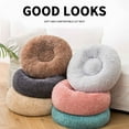thumbnail image 4 of PureCasa Warm Soft Dog Cat Bed Kennel, Non-Slip Fluffy Cotton Pet Bed for Fall Winter, Resilient Plush Cushion Sleeping Pad for Small Cats Dogs, Solid Color Home Decor, Round, 1 Pack, 20"x20", F, 4 of 8