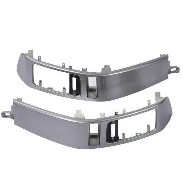 55474 60040, 2Pcs Panneau d'Aération de Tableau de Bord Résistant à l'Usure Ajustement Direct pour l'Automobile