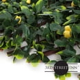 thumbnail image 5 of 3rd Street Inn Bamboo Leaf Trellis 4-Pack - Bamboo Greenery Panel - Boxwood and Ivy Privacy Fence Substitute - DIY Flexible Fencing (Yellow Rose Rattan), 5 of 6