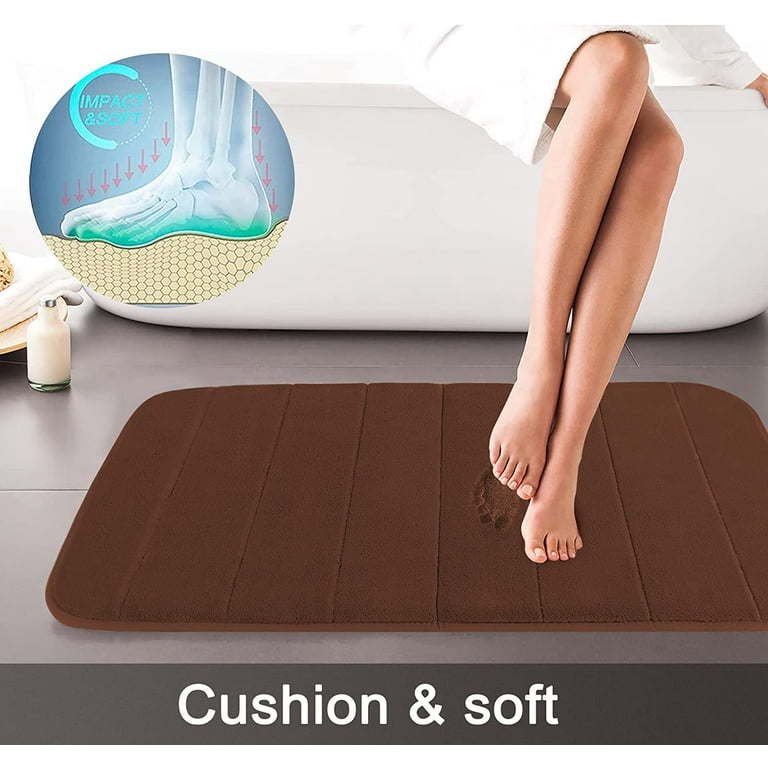 2023 Bath mat Household Massage Foot Pad Quick Drying Rug Suction