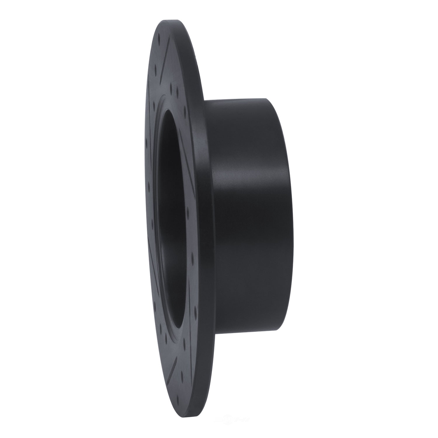 Dynamic Friction Company 633-74011R DFC Brake Rotor - Drilled And Slotted - Black