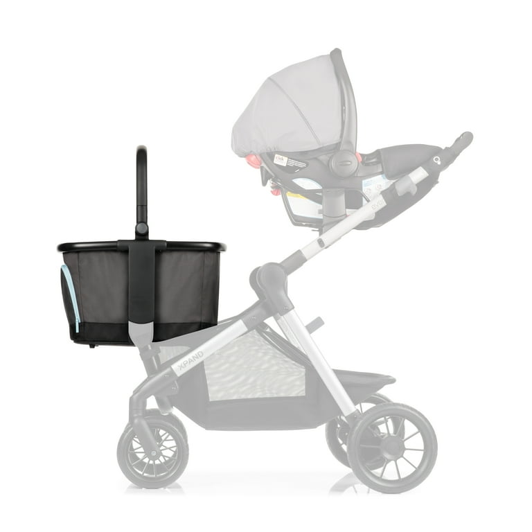 Evenflo Pivot Xpand Portable Reusable Stroller Market Storage
