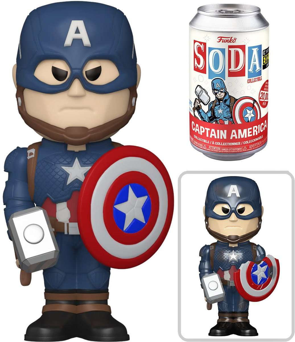 FUNKO VINYL SODA: Marvel - Captain America (Styles May Vary