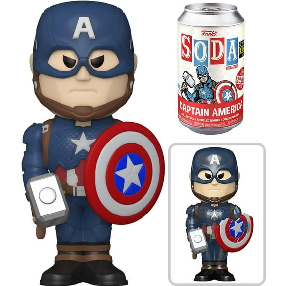 Captain America Vinyl Soda Figure - EE Exclusive