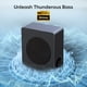 thumbnail image 4 of GEOYEAO Barra de sonido con subwoofer, barra de sonido de 200 W 2.1 canales con sistema de sonido envolvente Dolby Atmos, altavoz de TV Bluetooth de cine en casa ajustable con graves 3D para Smart TV/, 4 of 5