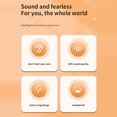 thumbnail image 4 of OWS Auriculares Inalámbricos Un Solo Oído Compatible con Bluetooth5.4 para Deportes Beige, 4 of 7