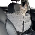 thumbnail image 3 of Asiento de seguridad para perros y , de Control lavable, desmontable para viaje reposabrazos de Colco Asiento de coche para cachorros, 3 of 6