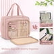 thumbnail image 3 of Neceser Wedama para mujer con organizador de joyas, color rosa, 3 of 8