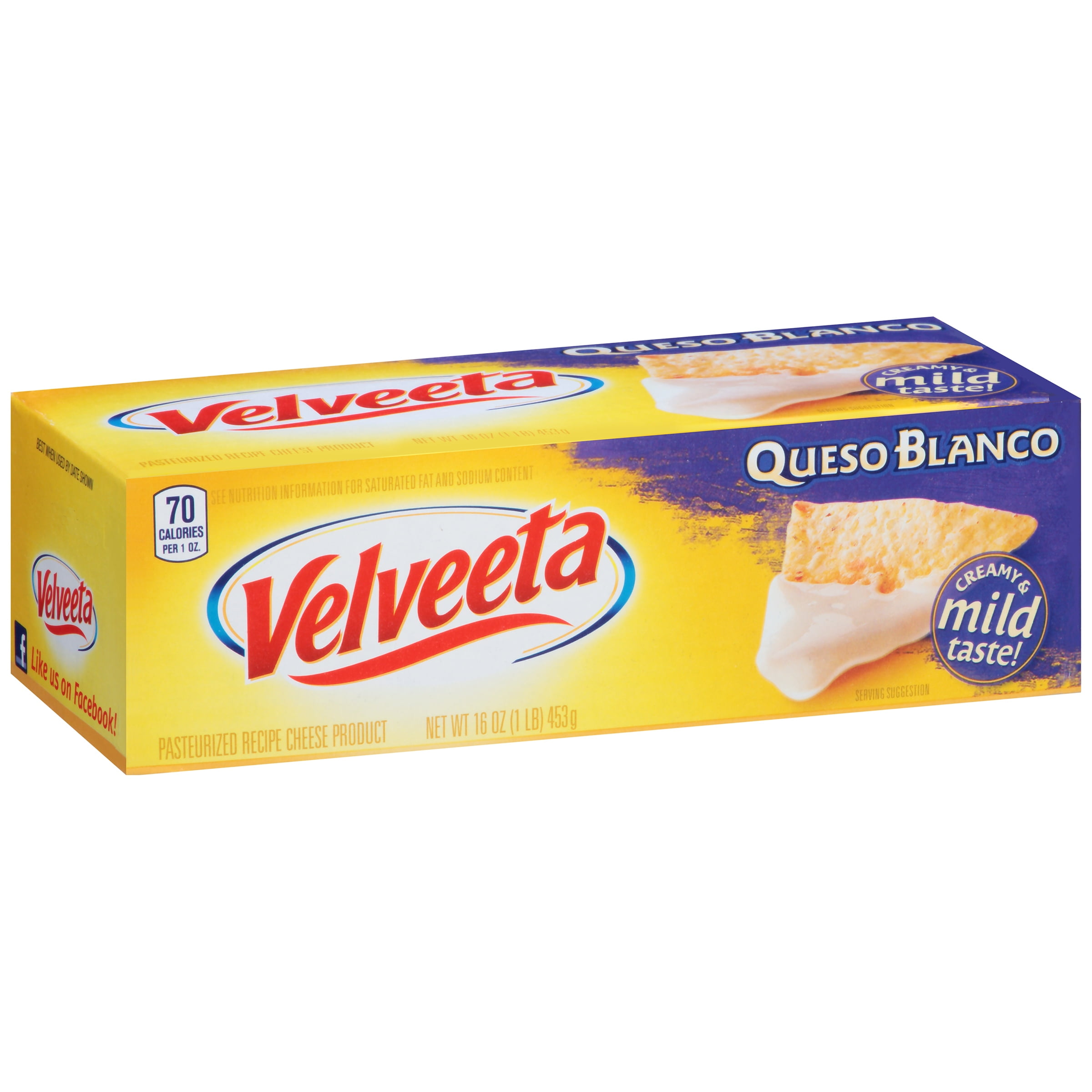 Velveeta Queso Blanco Cheese 16 oz. Box by Generic
