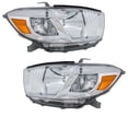thumbnail image 2 of For 08 09 10 Highlander Japan Built Headlight Head Light Lamp w/o Bulb SET PAIR, 2 of 5