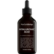 New York Biology Hyaluronic Acid Serum For Face - HUGE 4 oz