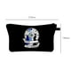 thumbnail image 5 of Neceser Estampado Miércoles Bolsa de almacenamiento Bolso de lavado amigable con la piel impermeable para mujeres niñas (A05) Likrtyny Cuidado Belleza, 5 of 9