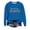 Blue, variant on Grandma Sweatshirt For Women Fall Crew Neck Sweatshirts No Hood Happiness Is Being A Grandma Thin Jacket Women Drawstring Sweatshirt
