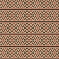 thumbnail image 1 of Ahgly Company Tapis d'Intérieur Lavable en Machine Carré Rouge Safran, 8 Pieds Carré, 1 of 7