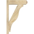 thumbnail image 3 of Ekena Millwork 6"W x 20"D x 32"H Funston Rough Sawn Craftsman Outlooker, Douglas Fir, 3 of 4