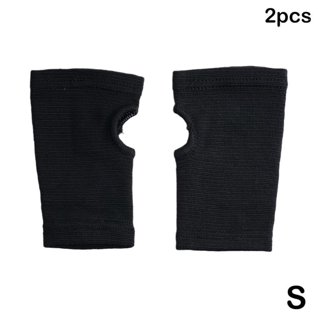 Wrist Protective Gloves with Elastic Pusps and Muscle Support, Soft Training Gloves (1 Pair)