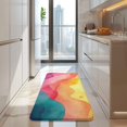 thumbnail image 4 of Colorful Tie Dye Wave Pattern Kitchen Rug Mat,Kitchen Runner Rugs Non Skid Washable,Decorative Kitchen Floor Mats for Kitchen,Sink,Laundry,17"x47.2", 4 of 7
