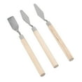 thumbnail image 4 of VERDANVERSE 3 Pcs Paint Mixing Tool Scraper Stainless Steel Round Head for Painters Craft Projects, 4 of 8