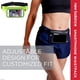 thumbnail image 3 of Riñonera para correr con soporte para teléfono, riñonera delgada para entrenamiento con bolsillo para funda con pantalla táctil, 3 of 5