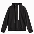 thumbnail image 5 of Enjoytime Hoodies for Women Long Sleeve Drawstring Pullover Hoodie Soft Casual Solid Fall Winter Sweatshirt, 5 of 6