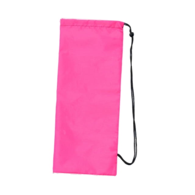 S SERENABLE Badminton Racket Bag Protective Cover for Players Sports Accessory Women Men Pink 63cmx23cm