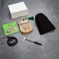 thumbnail image 4 of GECKO 8 Key Kalimba Thumb Piano Finger Percussion Music, 4 of 8