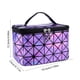 thumbnail image 2 of Estuche de cosméticos holográfico 3D impermeable de cuero PU práctico neceser bolsa de almacenamiento de maquillaje caja organizadora bolso para viaje, 2 of 3