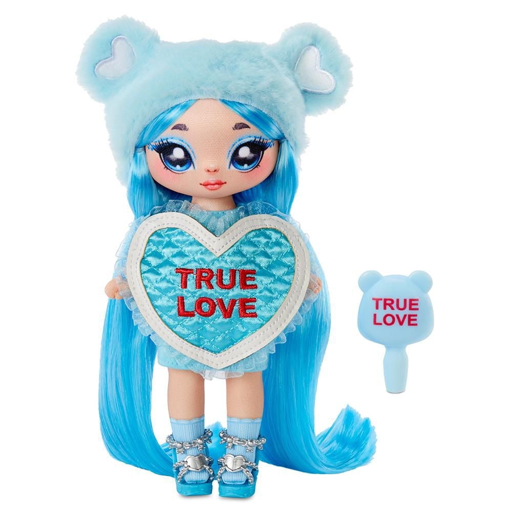 Na Na Na Surprise Lily Sarang - Blue Teddy Bear-Inpired 7.5" Fashion Doll