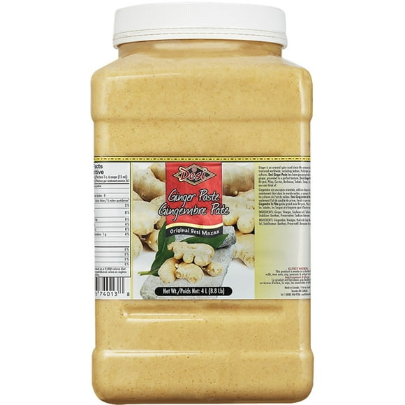 Desi - Ginger Paste - 4Ltr - Ready To Use - 1ct