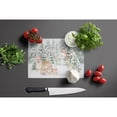 thumbnail image 3 of Shiba Inu Adult and Puppy with Christmas Presents Glass Cutting Board Large 12 in x 15 in, 3 of 3