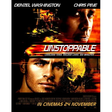 Unstoppable - movie POSTER (UK Style A) (27" x 40") (2010 ...