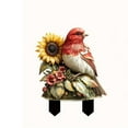 thumbnail image 2 of Red Bird Sunflower Acrylic Floor Insertion 11.8x9.2in Garden Flower Pot Decor, 2 of 6