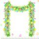 thumbnail image 1 of Guirnalda de oropel de Pascua Chuangdi de 5 m con cadena de luces LED, 1 of 8