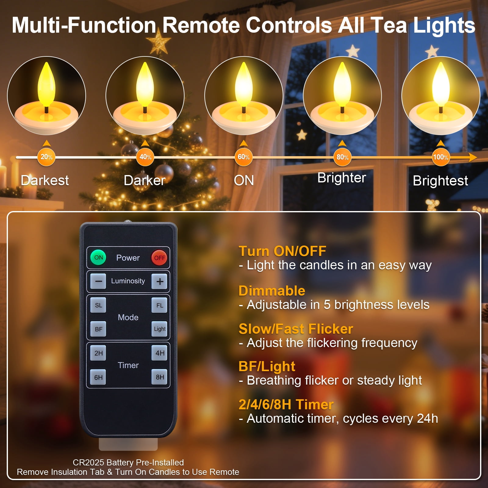 PChero 12pcs Rechargeable Tea Lights Candles with Remote Timer, 180+Hours Waterproof Outdoor Flameless Tealight Candles with Magnetic Charging Base, Battery Operated Small Votive Candles,1.5"x2.17"
