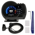 thumbnail image 2 of Car OBD GPS Gauge, LED Ambient Lighting Accurate Dual System Stable Replacement Car Hud Display  For Vehicles, 2 of 8