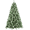 Green | Unlit, variant on Tcbosik 6ft Pre-Lit Hinged Artificial Christmas Tree with 300 Warm White Lights and 66 Pine Cones, Indoor Xmas Decoration with 988 Branch Tips & Metal Stand, Green