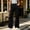 Black, variant on XPMWRP Women High Waist Side Cargo Pocket Wide Leg Flare Jeans Loose Bootcut Full Length Denim Casual Streetwear Pants Outdoor Walking Fashion Denim Trousers Hot Pink L