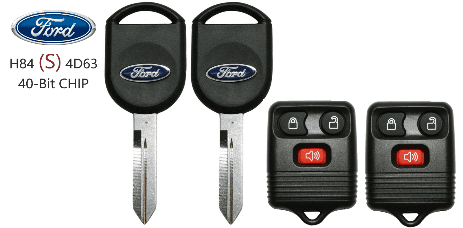 EASYGUARD Smart Key System - Keyless Entry, Push Button Start, Remote Start (12V Universal Car Alarm Kit)