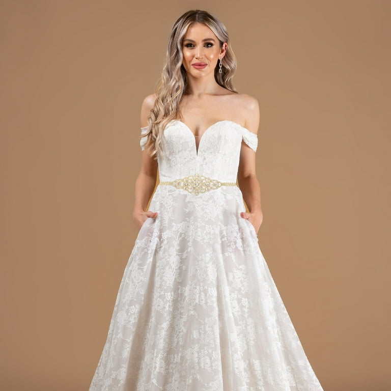 open lace back dress Gradient Red Sequin Tulle Off The Shoulder Rhinestone Applique Prom Dresses ,CP0169 US8 / As Pic