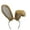 Brown, variant on DESIGNICE Headbands for Women Plush Bunny Ears Cosplay Headband Cute Hair Accessory for Women Plush Fabric Stylish Hair Bands for Women's Hair 18x4cm,Brown