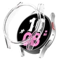 thumbnail image 4 of Marco de carcasa de reloj de cubierta de parachoques de PC duro para Galaxy Watch5 Watch4 40 mm (púrpura), 4 of 9
